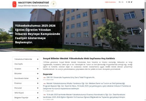 Hacettepe University Faculty of Test