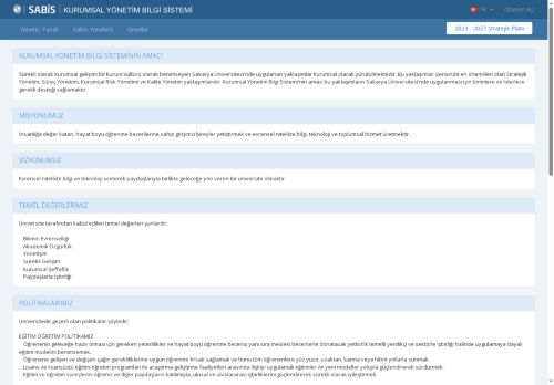 KURUMSAL YÖNETİM BİLGİ SİSTEMİ