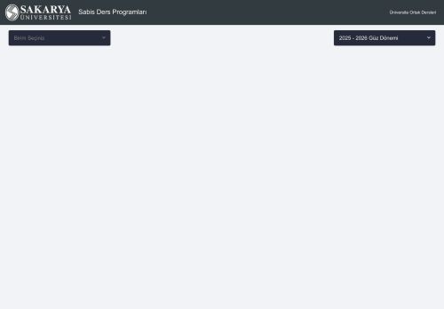 Sabis Ders Programları