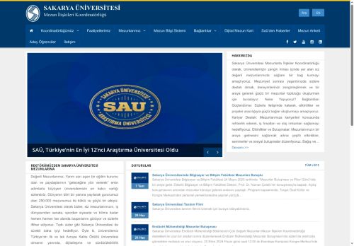 Sakarya Üniversitesi | Mezun İlişkileri Koordinatörlüğü