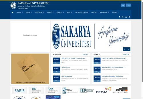 Sakarya Üniversitesi | Felsefe