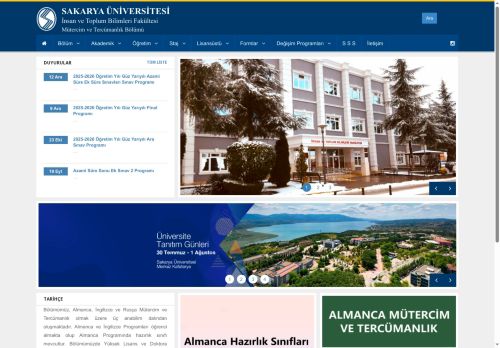 Sakarya Üniversitesi |