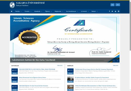 Sakarya Üniversitesi | İlahiyat Fakültesi