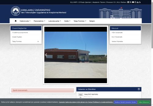 KLU - İleri Teknolojiler Uygulama ve Araştırma Merkezi