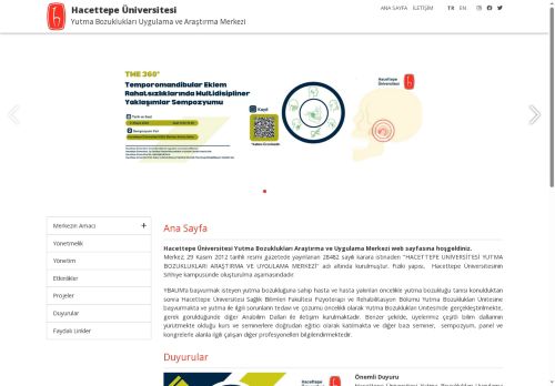 Hacettepe Üniversitesi Yutma Bozuklukları Uygulama ve Araştırma Merkezi