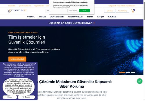 Kuantum Pi | Firewall Güvenlik Duvarı ve Uçtan Uca Güvenlik Çözümleri