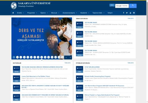 Sakarya Üniversitesi | Ortadoğu Enstitüsü