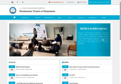 Uluslararası Ticaret ve Finansman