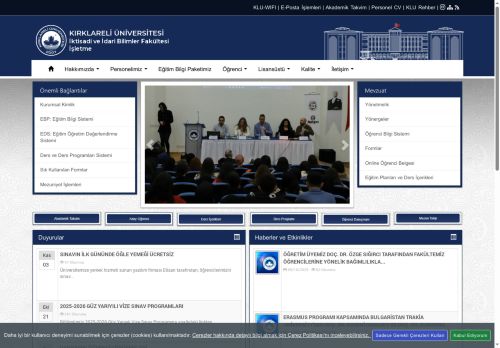 KLU - İktisadi ve İdari Bilimler Fakültesi - İşletme