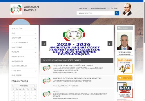 ADIYAMAN BAROSU | www.adiyamanbarosu.org.tr/