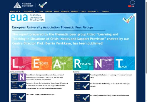 YU-Learnt | Yeditepe University