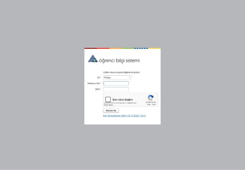 T.C. Yeditepe Üniversitesi - Öğrenci Bilgi Sistemi (OBS)