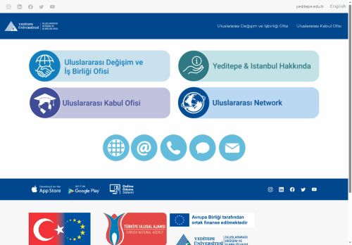 International | Yeditepe University International Office