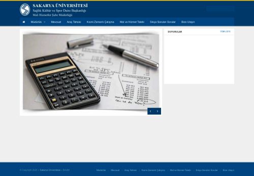 Sakarya Üniversitesi |