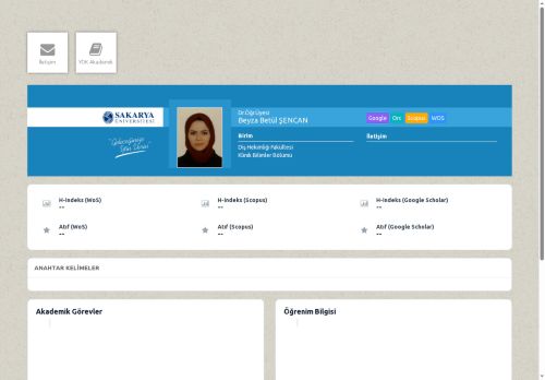 Dr.Öğr.Üyesi Beyza Betül ŞENCAN