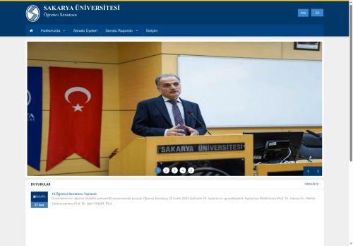 Sakarya Üniversitesi | ÖĞRENCİ SENATOSU
