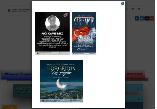 Sakarya Üniversitesi – Uluslararası Öğrenci Merkezi