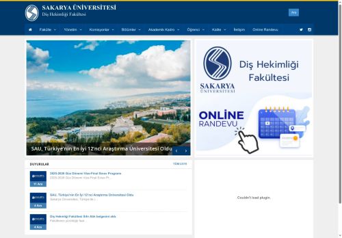 Sakarya Üniversitesi |