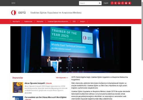 Uzaktan Eğitim Uygulama ve Araştırma Merkezi