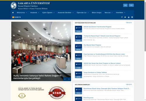 Sakarya Üniversitesi | Siyaset Bilimi ve Kamu Yönetimi Bölümü - Sakarya Üniversitesi | Duyuru | Cumhurbaşkanlığı Hükümet Sistemi Tüm Boyutlarıyla Tartışıldı