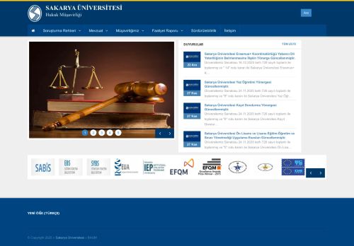 Sakarya Üniversitesi | Hukuk Müşavirliği