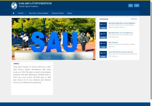 Sakarya Üniversitesi | Teknik Eğitim Fakültesi