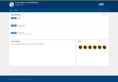 Sakarya University | English Club