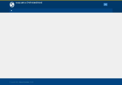 Sakarya Üniversitesi |