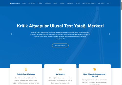 CENTER - Kritik Altyapılar Ulusal Test Yatağı Merkezi