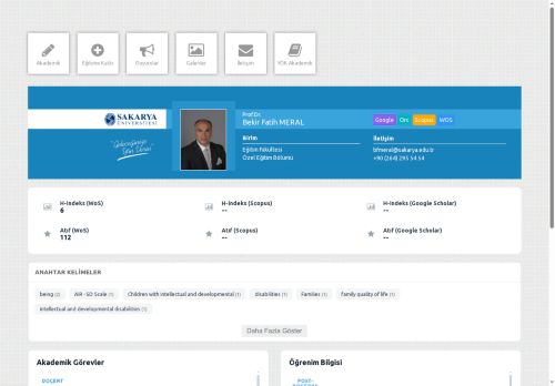 Prof.Dr. Bekir Fatih MERAL