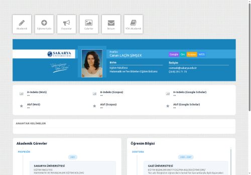 Prof.Dr. Canan LAÇİN ŞİMŞEK