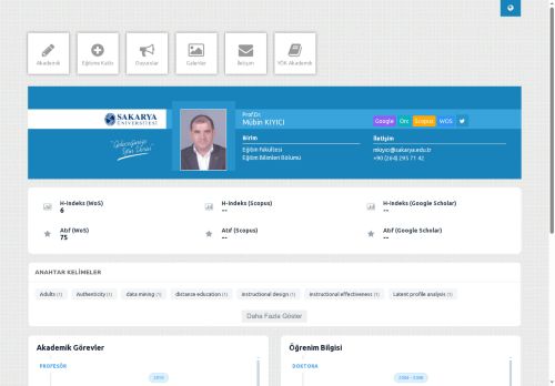 Prof.Dr. Mübin KIYICI