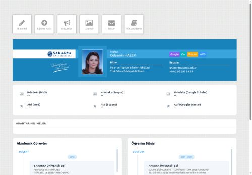 Prof.Dr. Gülsemin HAZER