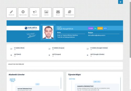 Doç.Dr. Selçuk Kürşad KOCA