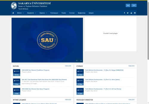 Sakarya University | Sakarya University of Department History