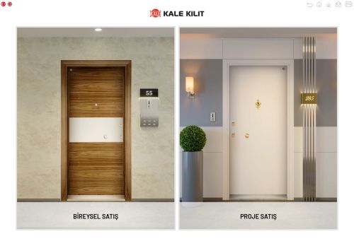 Kale Çelik Kapı Konfigüratörü