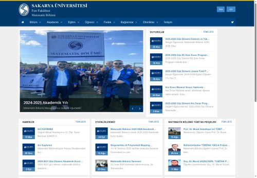 Sakarya Üniversitesi | MATEMATİK