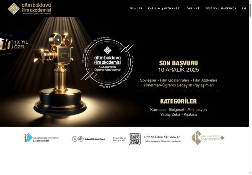 Altın Baklava Film Festivali | Altın Baklava Film Akademisi