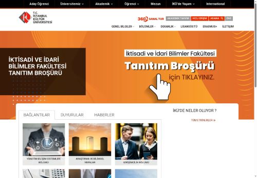 İktisadi ve İdari Bilimler Fakültesi | İktisadi ve İdari Bilimler Fakültesi