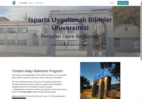 anasayfa | ISUBÜ İK