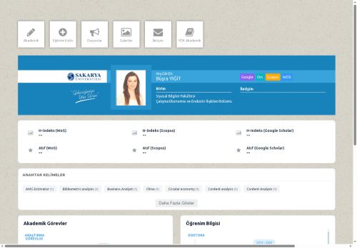 Arş.Gör.Dr. Büşra YİĞİT