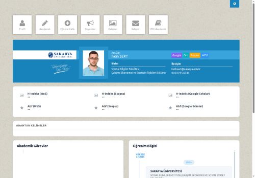 Arş.Gör. Fatih SERT