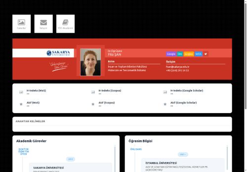 Dr.Öğr.Üyesi Filiz ŞAN