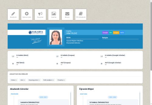 Prof.Dr. Hilal YILDIZ