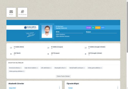 Dr.Öğr.Üyesi Samet MAKAS