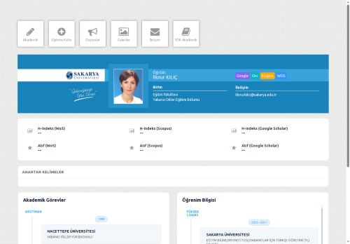 Öğr.Gör. İlknur KILIÇ