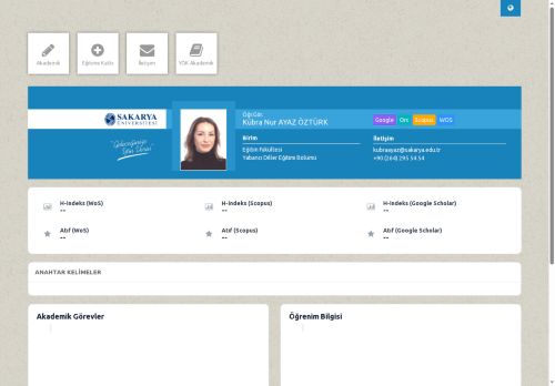 Öğr.Gör. Kübra Nur AYAZ ÖZTÜRK