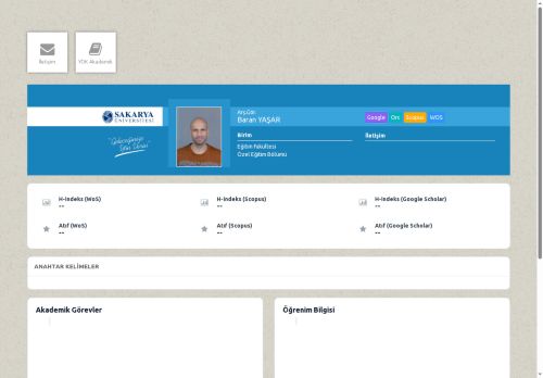 Arş.Gör. Baran YAŞAR