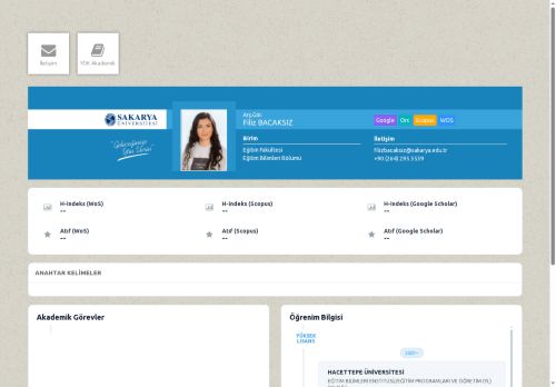 Arş.Gör. Filiz BACAKSIZ