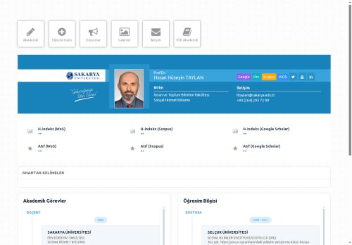 Prof.Dr. Hasan Hüseyin TAYLAN